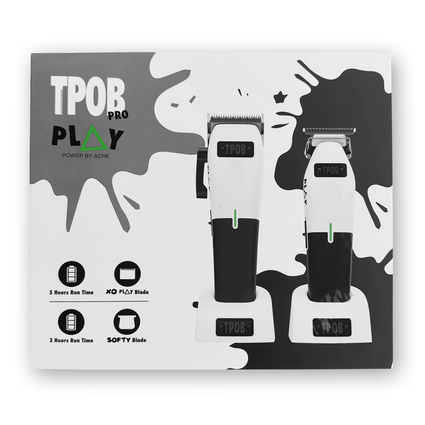 PLAY BLACK & WHITE BUNDLE (CLIPPER & TRIMMER)